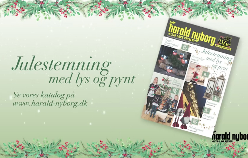 Harald Nyborg Jule Tv reklame